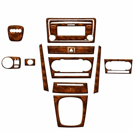 Audi A3 Typ 8P 01.2010 Mittelkonsole Armaturendekor Cockpit Dekor 13-Teile