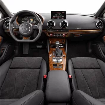 Audi A3 8V ab 2012-2018 Mittelkonsole Armaturendekor Cockpit Dekor 40-Teile