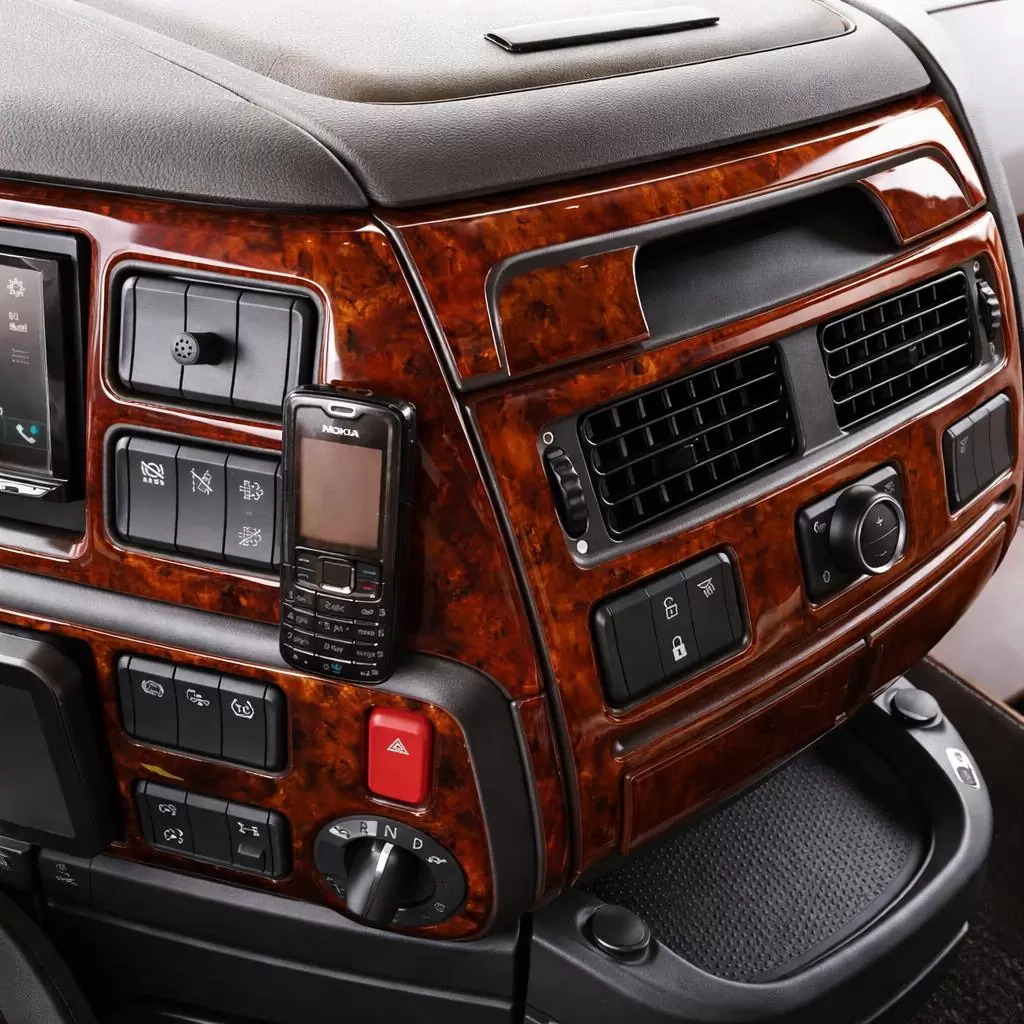 Daf XF106/116 2013-2021 3D Inleg dashboard Interieurset aansluitend en pasgemaakt op he 23-Teile