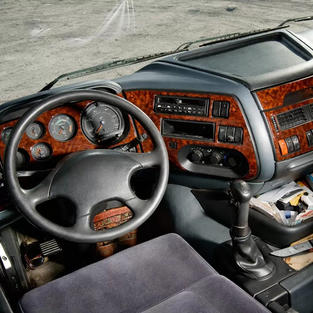 Daf XF 105 01.2006 Mittelkonsole Armaturendekor Cockpit Dekor 13-Teile
