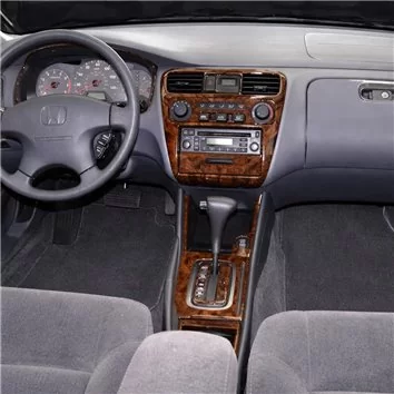 Honda Accord 1998-2000 2 Doors Full Set, 26 Parts set, Interior BD Dash Trim Kit