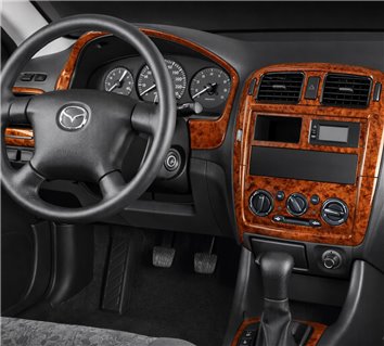 Mazda 323 FS 10.00-05.04 Mascherine sagomate per rivestimento cruscotti 8-Decori