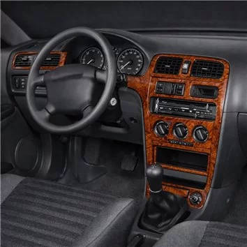 Mazda 323 S 01.1994 3D Interior Dashboard Trim Kit Dash Trim Dekor 10-Parts