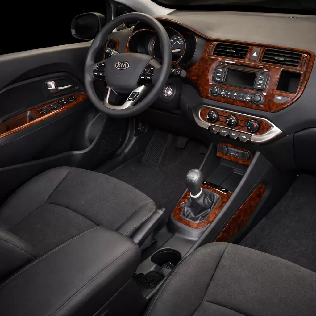 Kia Rio 2012-UP Ensemble Complet, With UVO Radio BD Décoration de tableau de bord