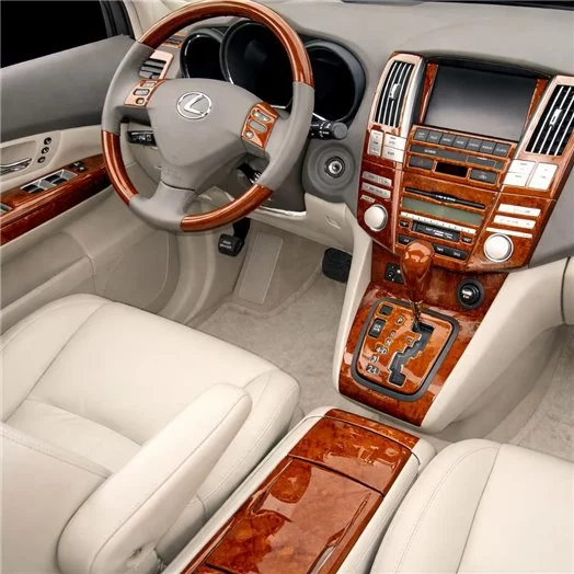 Lexus RX 400H 2006-UP Full Set, Automatic Gear, With Navigation Interior BD Dash Trim Kit Lexus RX 400H 2006-UP Full Set, Automatic Gear, With Navigation Interior BD Dash Trim Kit