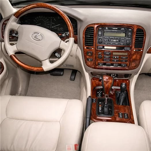 Lexus LX-470 1998-UP Without NAVI system, 22 Parts set OEM Compliance BD Interieur Dashboard Bekleding Volhouder