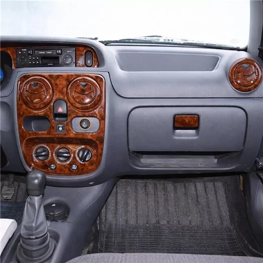 Dacia Solenza 04.2004 3D Inleg dashboard Interieurset aansluitend en pasgemaakt op he 27-Teile