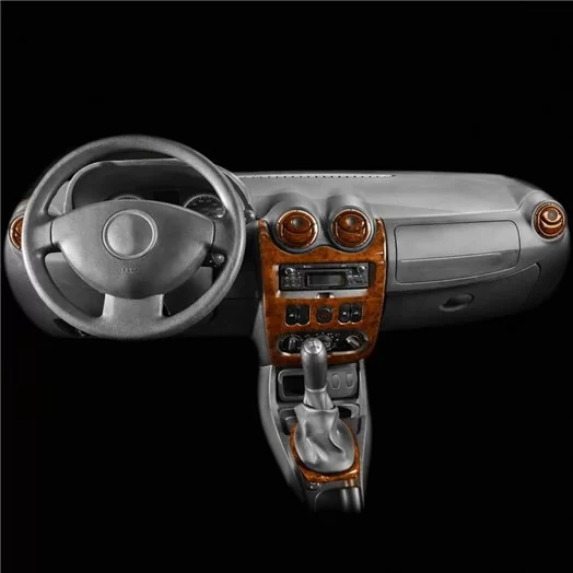 Dacia Sandero-Logan 07.08-12.09 3D Inleg dashboard Interieurset aansluitend en pasgemaakt op he 18-Teile Dacia Sandero-Logan 07.08-12.09 3D Inleg dashboard Interieurset aansluitend en pasgemaakt op he 18-Teile