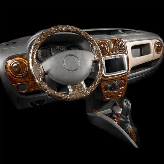 Dacia Lodgy 01.2010 3D Inleg dashboard Interieurset aansluitend en pasgemaakt op he 17-Teile