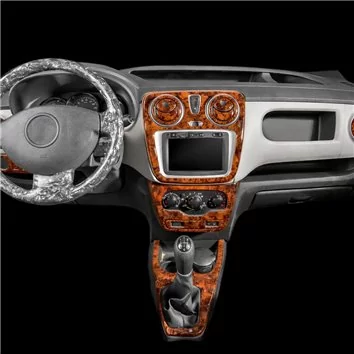 Dacia Duster 01.2013 Mascherine sagomate per rivestimento cruscotti 13-Decori