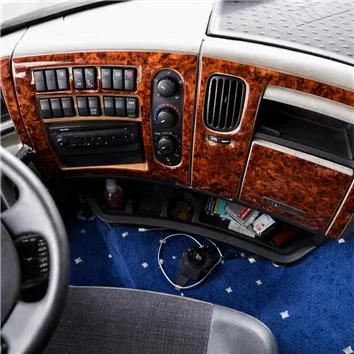 Renault Premium Midlum Kerax 09.2005 3D Interior Dashboard Trim Kit Dash Trim Dekor 12-Parts