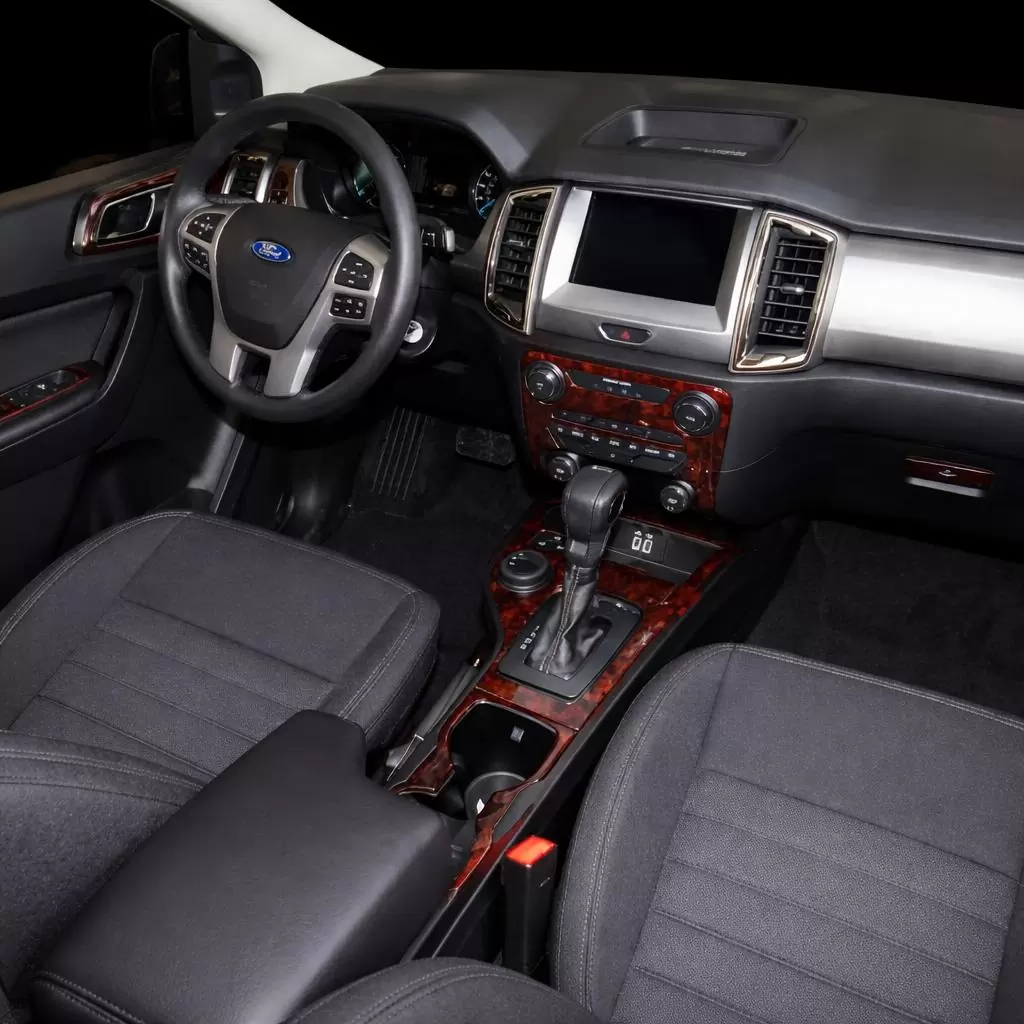 Ford Ranger 2019-2024 Raptor Mittelkonsole Armaturendekor Cockpit Dekor 14-Teile