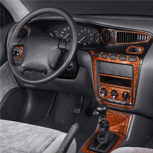 Daewoo Leganza 09.1997 Mittelkonsole Armaturendekor Cockpit Dekor 18-Teile