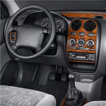 Daewoo Matiz 08.98-01.05 Mascherine sagomate per rivestimento cruscotti 11-Decori