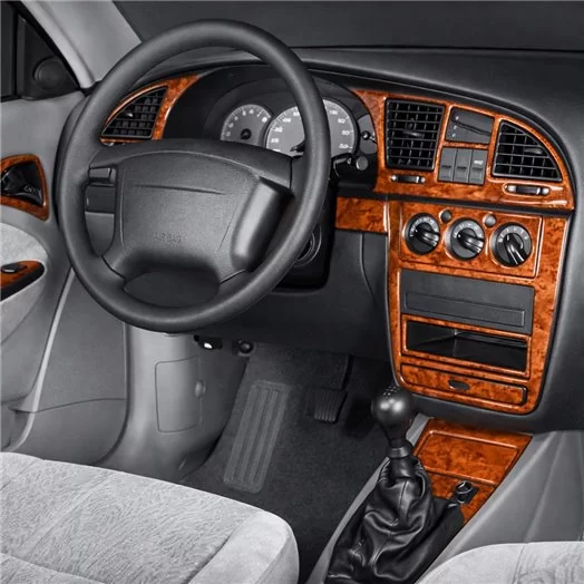 Daewoo Nubira II 07.99-02.04 3D Interior Dashboard Trim Kit Dash Trim Dekor 23-Parts