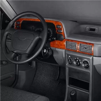 Daewoo Nexia 02.95-05.97 3D Interior Dashboard Trim Kit Dash Trim Dekor 12-Parts