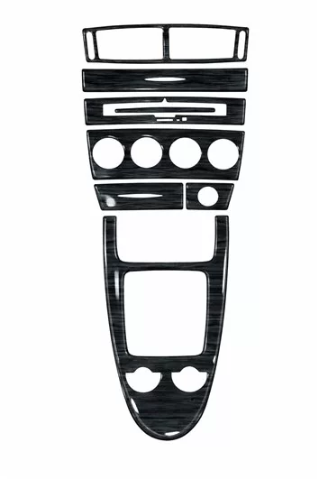 Mercedes SLK (R171) 2004-2010 Mascherine sagomate per rivestimento cruscotti 25-Decori