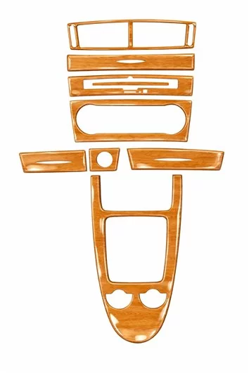 Mercedes SLK (R171) 2004-2010 Mittelkonsole Armaturendekor Cockpit Dekor 18-Parts