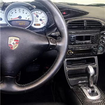 Porsche 911 1998-2004 Mittelkonsole Armaturendekor Cockpit Dekor 28 -Teile