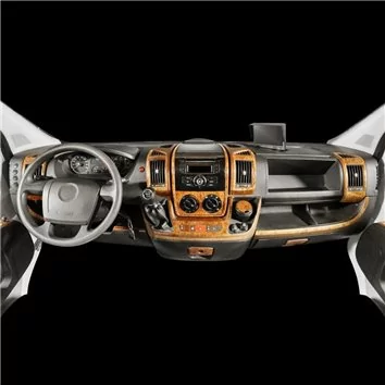 Fiat Ducato 02.2006 Mascherine sagomate per rivestimento cruscotti 20-Decori