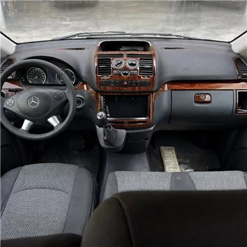 Mercedes Viano W639 01.2006 Habillage Décoration de Tableau de Bord 31-Pièce