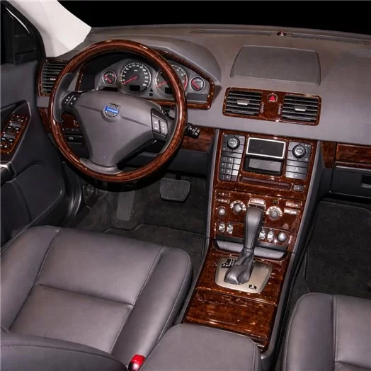 Volvo XC90 2003-UP Full Mascherine sagomate per rivestimento cruscotti 