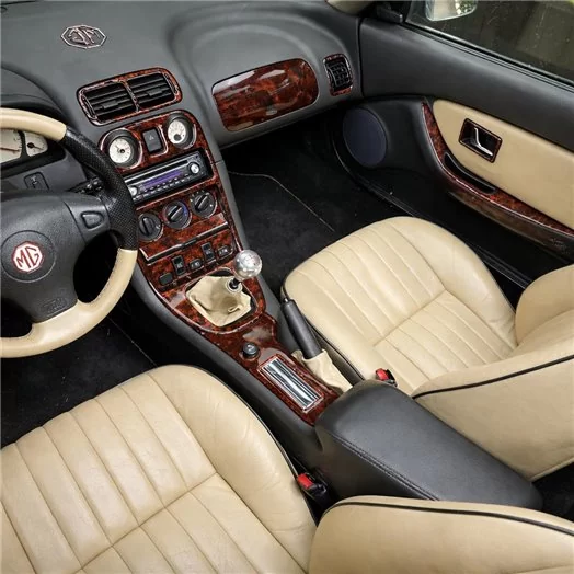 MG MG-F 1995-2000 3D Inleg dashboard Interieurset aansluitend en pasgemaakt op he 12-Dlg MG MG-F 1995-2000 3D Inleg dashboard Interieurset aansluitend en pasgemaakt op he 12-Dlg