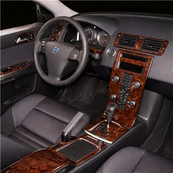 Volvo S40 2004-UP Full Mascherine sagomate per rivestimento cruscotti 