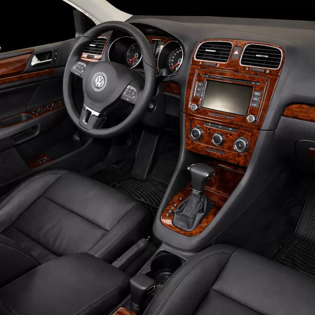 Volkswagen Golf V GTI 2006-UP Automatic Gearbox A/C Control BD Décoration de tableau de bord Volkswagen Golf V GTI 2006-UP Automatic Gearbox A/C Control BD Décoration de tableau de bord