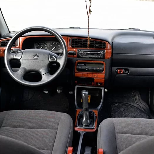 Volkswagen Cabrio 1994-2002 Automatic Gearbox, 18 Parts set BD Interieur Dashboard Bekleding Volhouder