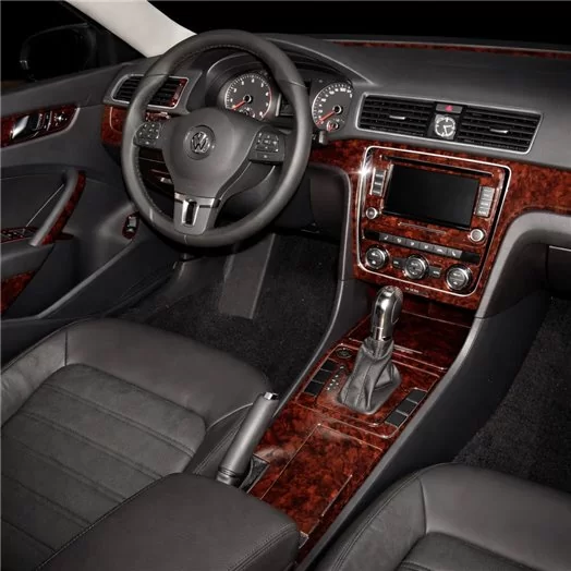 Volkswagen Passat B7-5 2014 Mascherine sagomate per rivestimento cruscotti 37 Decori