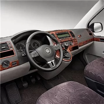 Volkswagen Carevelle T6 09.2009 Mittelkonsole Armaturendekor Cockpit Dekor 37-Teile 2
