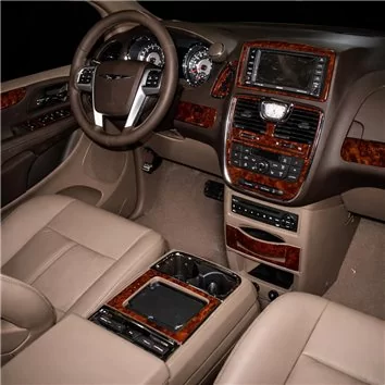 Chrysler Grand Voyager 2011-2016 Inleg dashboard Interieurset aansluitend en pasgemaakt 18 Delen