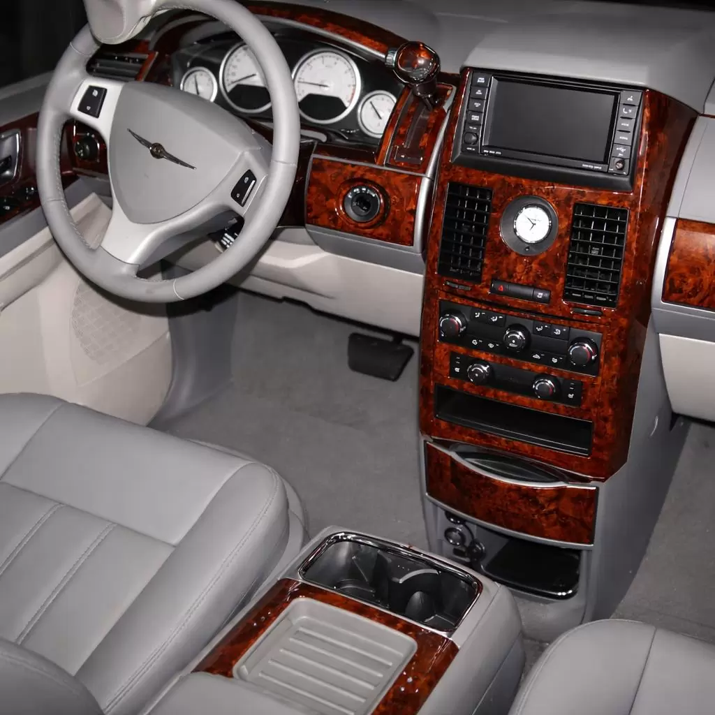 Chrysler Grand Voyager 2008-2016 Habillage Décoration de Tableau de Bord 42 Pièce Chrysler Grand Voyager 2008-2016 Habillage Décoration de Tableau de Bord 42 Pièce