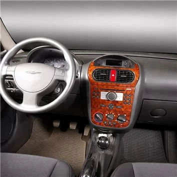 Opel Combo 01.2008 Habillage Décoration de Tableau de Bord 3-Pièce