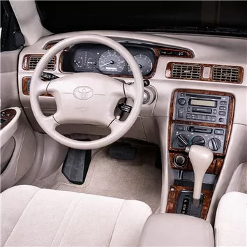 Toyota Camry 01.03-12.06 Habillage Décoration de Tableau de Bord 18-Pièce