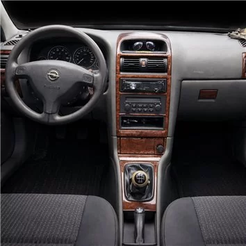 Opel Astra G 03.98-12.03 DIGI AUT 3D Inleg dashboard Interieurset aansluitend en pasgemaakt op he 16-Teile Opel Astra G 03.98-12.03 DIGI AUT 3D Inleg dashboard Interieurset aansluitend en pasgemaakt op he 16-Teile