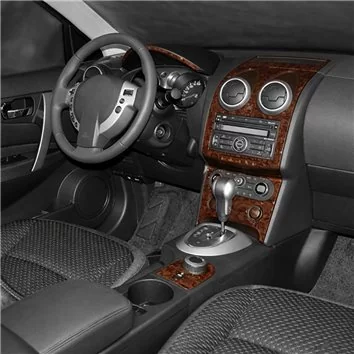 Nissan Roque 2011-UP Full Set, Without Center Speaker Interior BD Dash Trim Kit