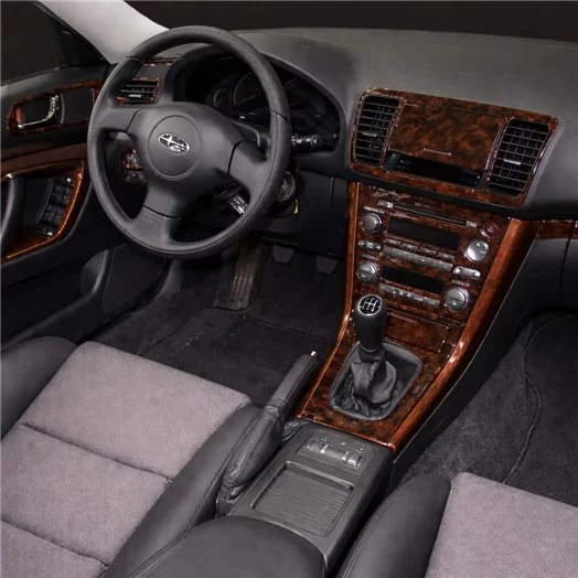 Subaru Legacy 2005-2009 Habillage Décoration de Tableau de Bord 28-Pièce