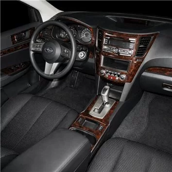 Subaru Legacy-Outback 2010 Inleg dashboard Interieurset aansluitend en pasgemaakt 19 Delen