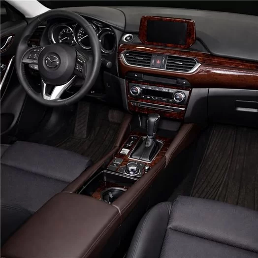 Mazda 6-2014-2021 Mascherine sagomate per rivestimento cruscotti 41 Decori