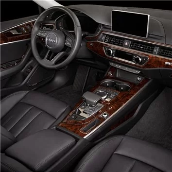 Audi A4 B9 Typ 8W 2015-2023 3D Inleg dashboard Interieurset aansluitend en pasgemaakt op he 50-Parts