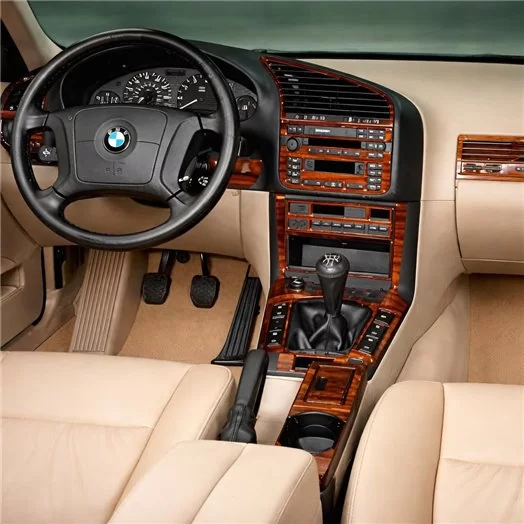BMW 3 1994-1997 2 Doors, 25 Parts set BD Interieur Dashboard Bekleding Volhouder