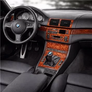 BMW 3 2005-UP 4 Doors Sedan, With NAVI system BD Interieur Dashboard Bekleding Volhouder