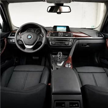 BMW 3 Reeks F30 01.2012 3D Binnendashboard Afbouw Kit Dashboard Afbouw Dekor 21-Delen