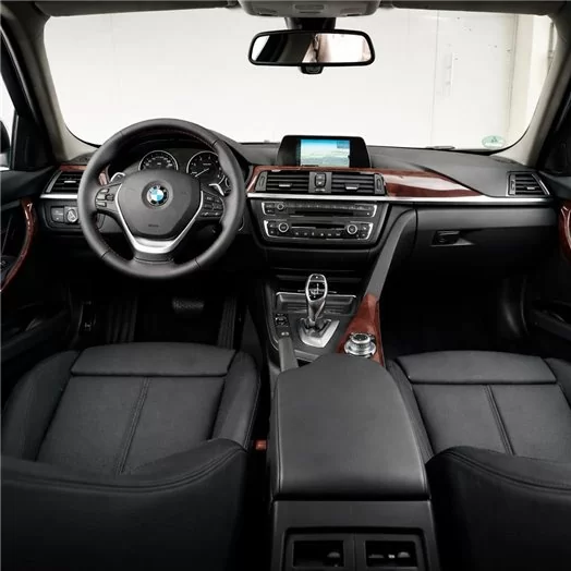 BMW 3 Reeks F30 01.2012 3D Binnendashboard Afbouw Kit Dashboard Afbouw Dekor 21-Delen