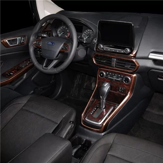 Ford EcoSport SUV 2018-2022 Habillage Décoration de Tableau de Bord 22 Pièce