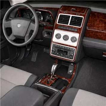 Dodge Charger LX 2006-2010 Habillage Décoration de Tableau de Bord 47 Pièce