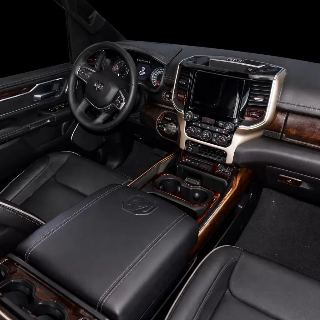 Dodge Ram 1500 2020-2023 Inleg dashboard Interieurset aansluitend en pasgemaakt 20 Delen Dodge Ram 1500 2020-2023 Inleg dashboard Interieurset aansluitend en pasgemaakt 20 Delen