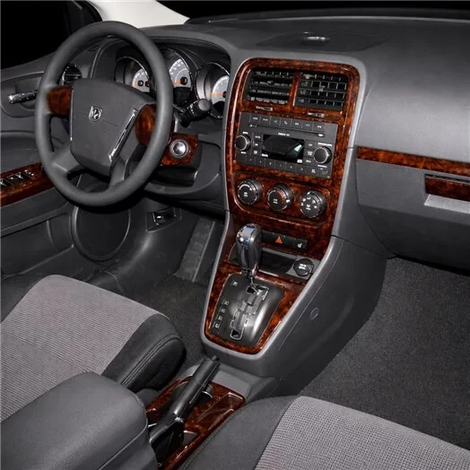 Dodge Caliber 2010-2012 Interior WHZ Dashboard trim kit 18 Parts Dodge Caliber 2010-2012 Interior WHZ Dashboard trim kit 18 Parts
